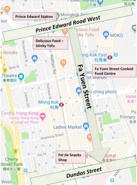 fa yuen street market map